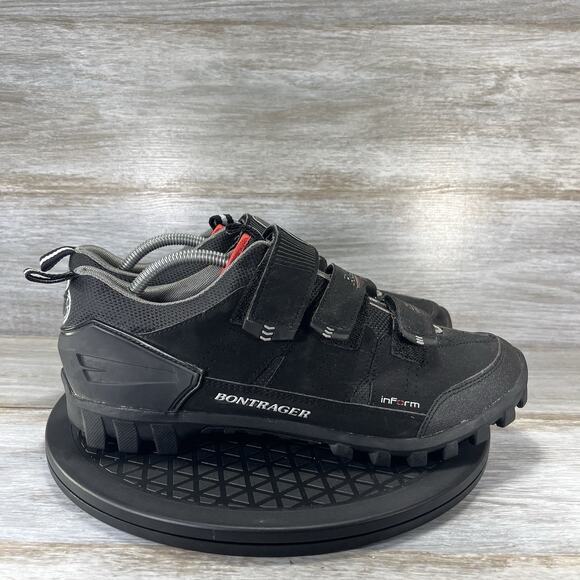 Bontrager Women’s Race Mountain Black MTB Cycling Shoes Size 45 US 11 - Picture 3 of 9